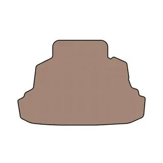 Gummimatta för bagageutrymmet Carsuit (SD, beige)