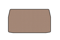 Mitsubishi Grandis 2003–2011 Gummimatta till bagageutrymmet Carsuit (3 rader, beige) foto 1