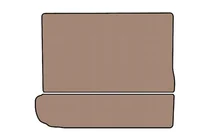 Citroen C-4 Picasso 2013–2022 Gummimatta för bagageutrymme Carsuit (tredje raden nedfälld, beige) foto 1