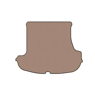Gummimatta för bagageutrymmet Carsuit V1 (2004-2006, beige)