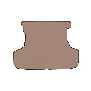 Gummimatta för bagageutrymmet Carsuit (SD, beige)