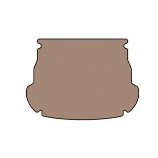 Gummimatta för bagageutrymmet Carsuit V2 (Beige)