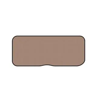 Carsuit gummimatta för bagageutrymmet (med 3:e raden, beige) foto 1
