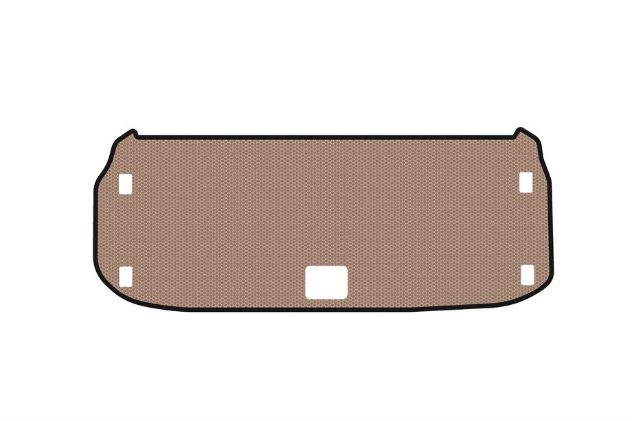 Infiniti QX60 2016–2021 Gummimatta för bagageutrymmet Carsuit (upp till 3:e sätesraden, beige) Image