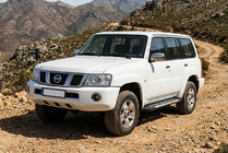 Nissan Patrol Y61 1997–2011 Sidosteg Sunrise (2 st, aluminium) foto 1