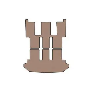 Gummimatta för bagageutrymmet Carsuit V2 (Beige) foto 1