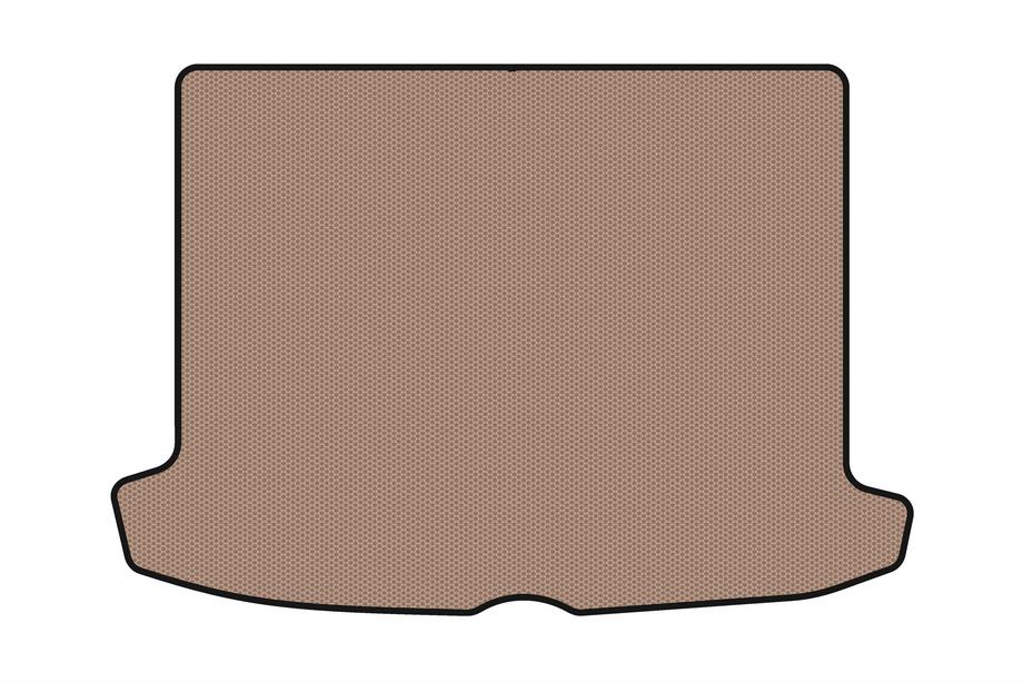 Renault Clio IV 2012–2019 Gummimatta till bagageutrymmet Carsuit V2 (SW, beige) Image