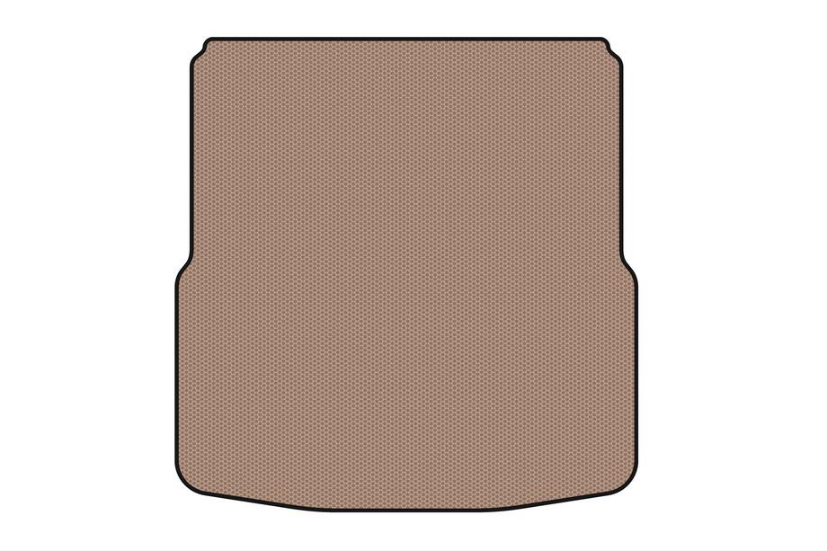 Skoda Superb 2009–2015 Gummimatta till bagageutrymmet Carsuit (dubbelt lastgolv, SW, beige) Image