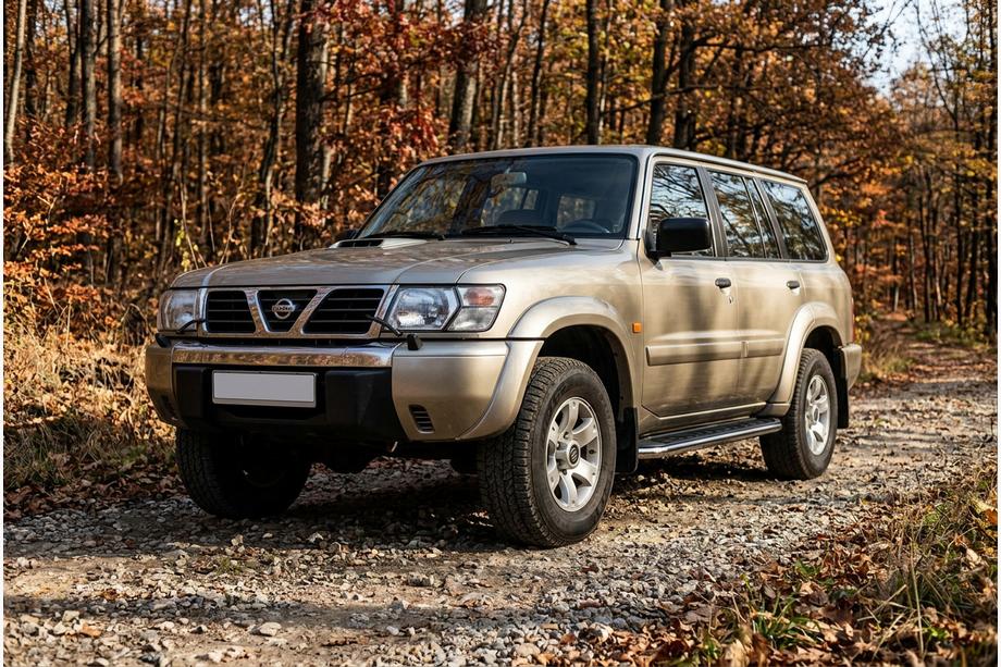 Nissan Patrol Y61 1997–2011 Sidosteg Maydos V1 (2 st, aluminium ↗ rostfritt stål) Image