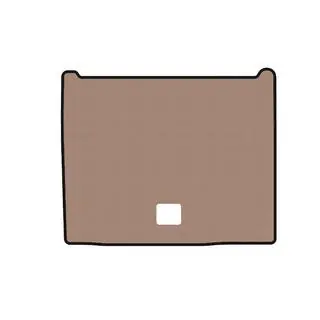 Gummimatta för bagageutrymmet Carsuit (Beige) GMC Terrain 2009–2017 foto 1