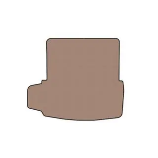 Gummimatta för bagageutrymmet Carsuit (2017-2019, beige) GMC Acadia 2017– foto 1