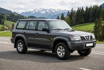 Nissan Patrol Y61 1997–2011 Sidosteg Bosphorus Black (2 st, aluminium) foto 1