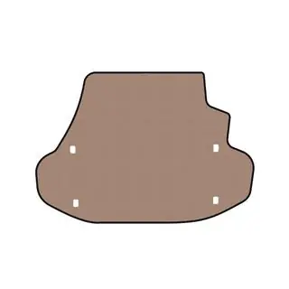Gummimatta för bagageutrymmet Carsuit (Beige)