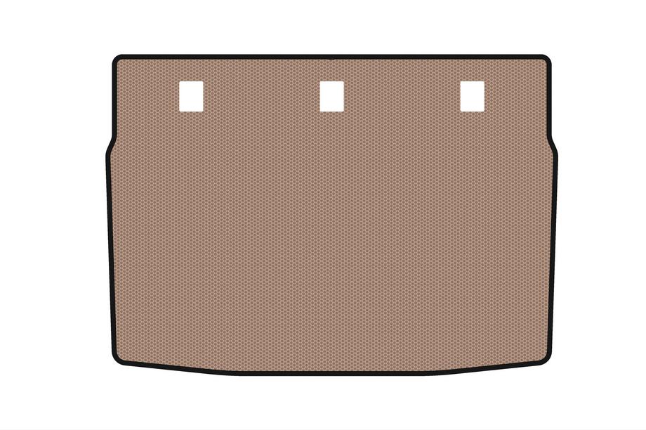 Kia Forte 2008–2024 Gummimatta för bagageutrymmet Carsuit (2008-2012, beige) Image