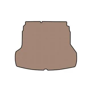 Gummimatta till bagageutrymmet Carsuit (2018-2021, beige) foto 1