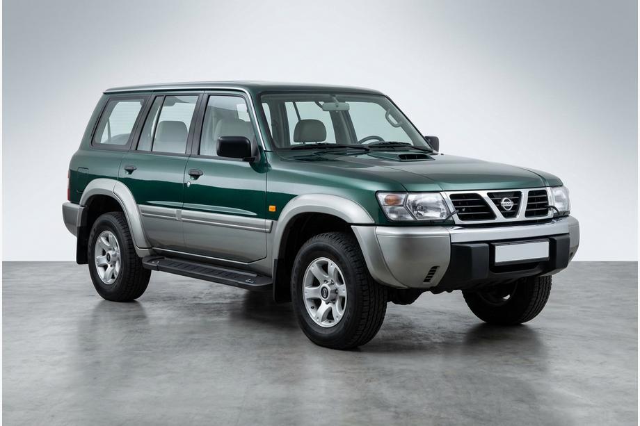 Nissan Patrol Y61 1997–2011 Sidosteg RedLine Black (2 st, aluminium) Image