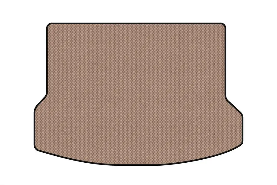 Nissan X-trail T32/Rogue 2014–2021 Gummimatta till bagageutrymmet Carsuit (5-sits, Europa, beige) Image