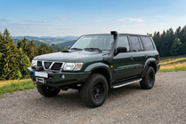 Nissan Patrol Y61 1997–2011 Sidosteg Fullmond (2 st, aluminium) foto 1