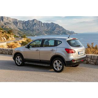 Sidosteg Allmond Black (2 st, aluminium) Nissan Qashqai 2007–2010 foto 1