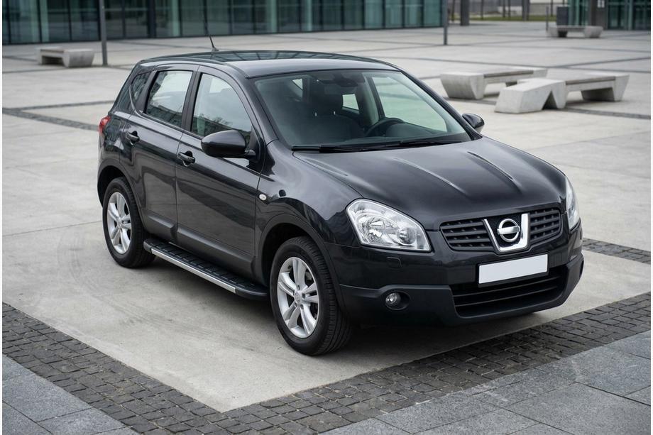 Nissan Qashqai 2007–2010 Sidosteg Duru (2 st, aluminium) Image