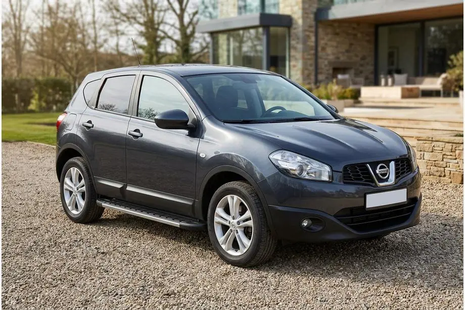 Nissan Qashqai 2010–2014 Sidosteg Duru (2 st, aluminium) Image