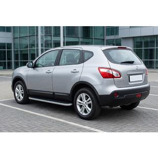 Sidosteg Tayga Grey (2 st, aluminium) Nissan Qashqai 2010–2014 foto 1