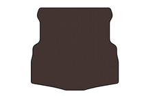 Alfa Romeo 159 2005–2011 Gummimatta till bagageutrymmet Carsuit V-1 (SW, brun) foto 1