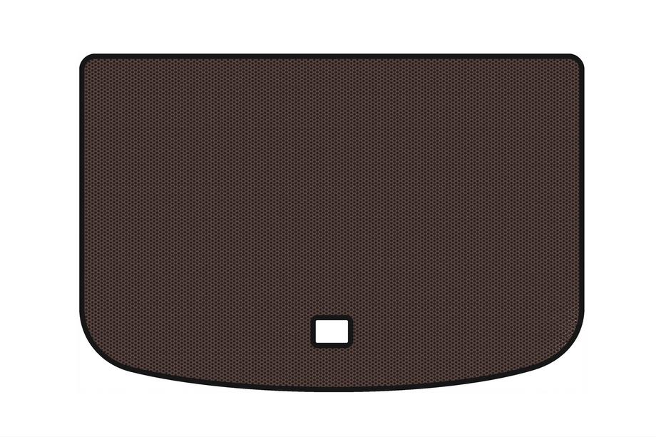 Audi A1 2010–2018 Gummimatta till bagageutrymmet Carsuit (HB, 3-dörrars, brun) Image