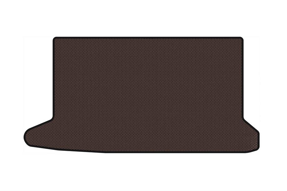 Audi A2 1999–2005 Gummimatta för bagageutrymme Carsuit V-1 (HB, brun) Image