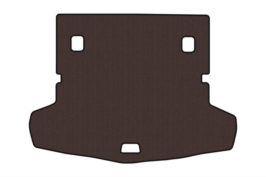 BMW 2-serien Active Tourer F45/F46 2014–2021 Gummimatta för bagageutrymmet Carsuit V-1 (för F46, 7-sits, brun) Foto 1