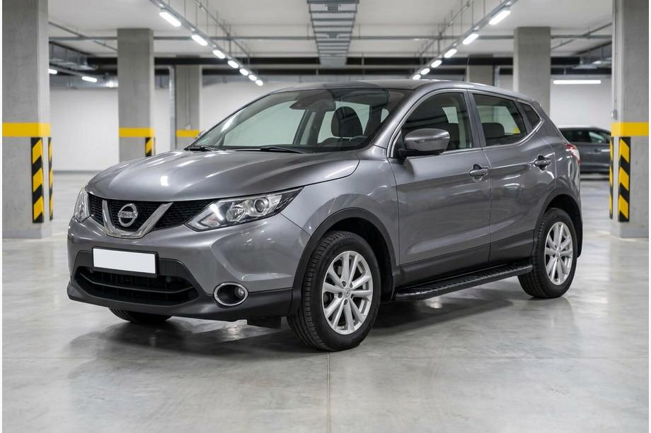 Nissan Qashqai 2014–2021 Sidosteg Bosphorus Black (2 st, aluminium) Image