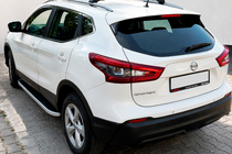 Nissan Qashqai 2014–2021 Sidosteg Tayga (2 st, aluminium) foto 1