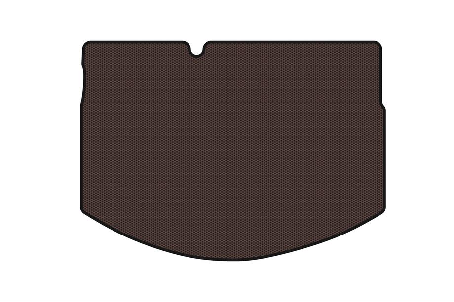 Citroen C-3 2009–2016 Gummimatta till bagageutrymmet Carsuit (HB, brun) Foto 1