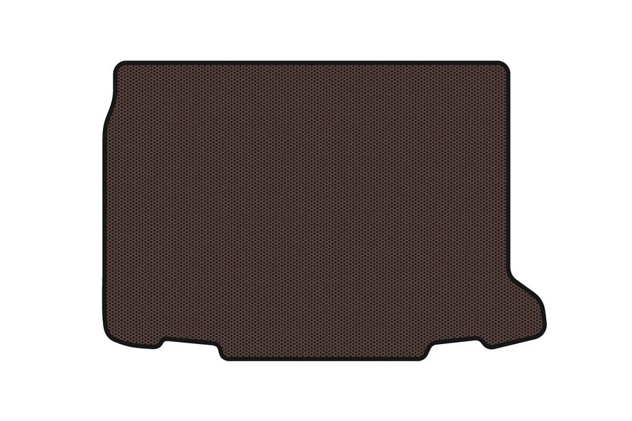 Citroen DS-3 2009–2016 Gummimatta till bagageutrymmet Carsuit (Brun) Foto 1