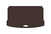 Mini Cooper F55/56/57 2014–2023 Gummimatta till bagageutrymmet Carsuit (för S F55, 5-dörrars, brun) foto 1