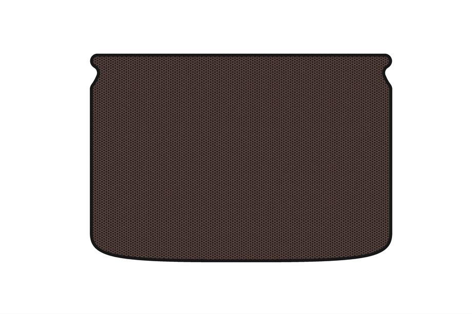 Fiat 500/500L 2013–2022 Gummimatta till bagageutrymmet Carsuit (för 500L, Brun) Image