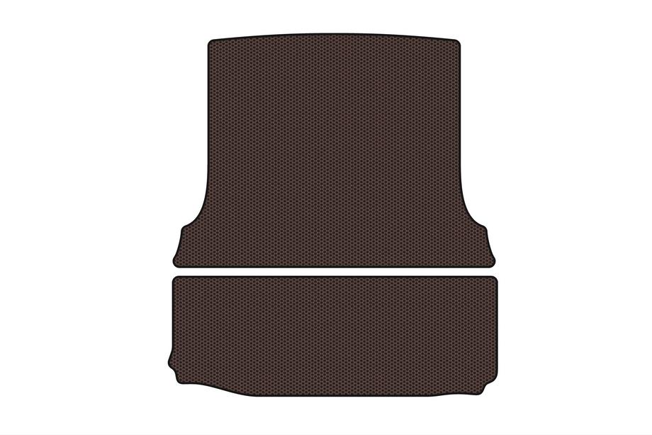 Fiat Fiorino/Qubo 2008–2024 Gummimatta till bagageutrymmet Carsuit (Cargo, brun) Image