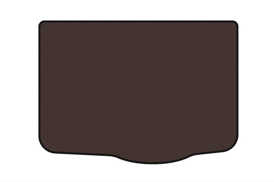 Fiat Punto Grande/EVO 2006–2018 Gummimatta för bagageutrymme Carsuit (2011-2018, HB, 3-dörrars, brun) Image
