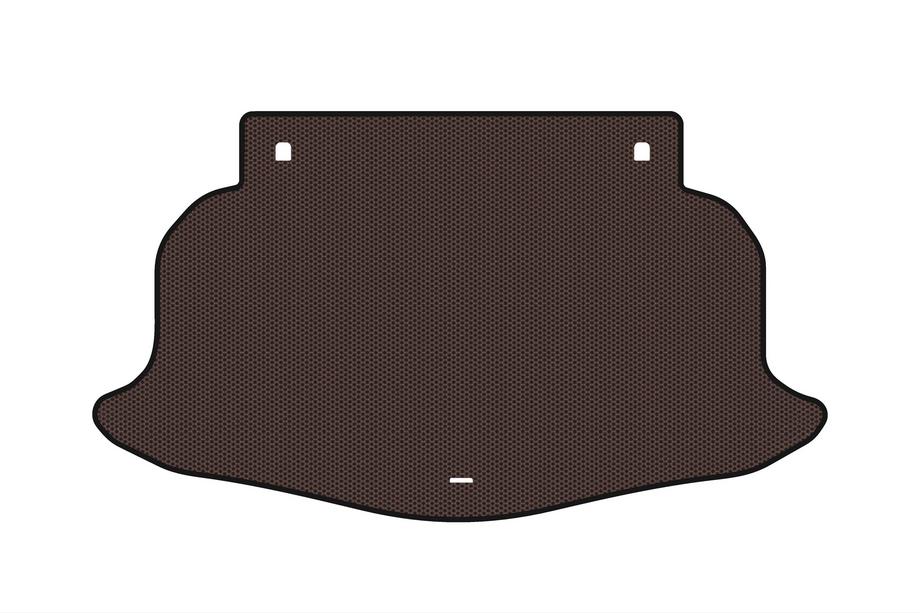 Geely Emgrand EC7 2009– Gummimatta för bagageutrymmet Carsuit (2009-2014, HB, 5-dörrars, brun) Image