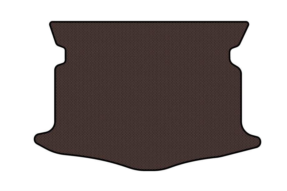 Honda FR-V 2004–2009 Gummimatta till bagageutrymmet Carsuit (Brun) Foto 1