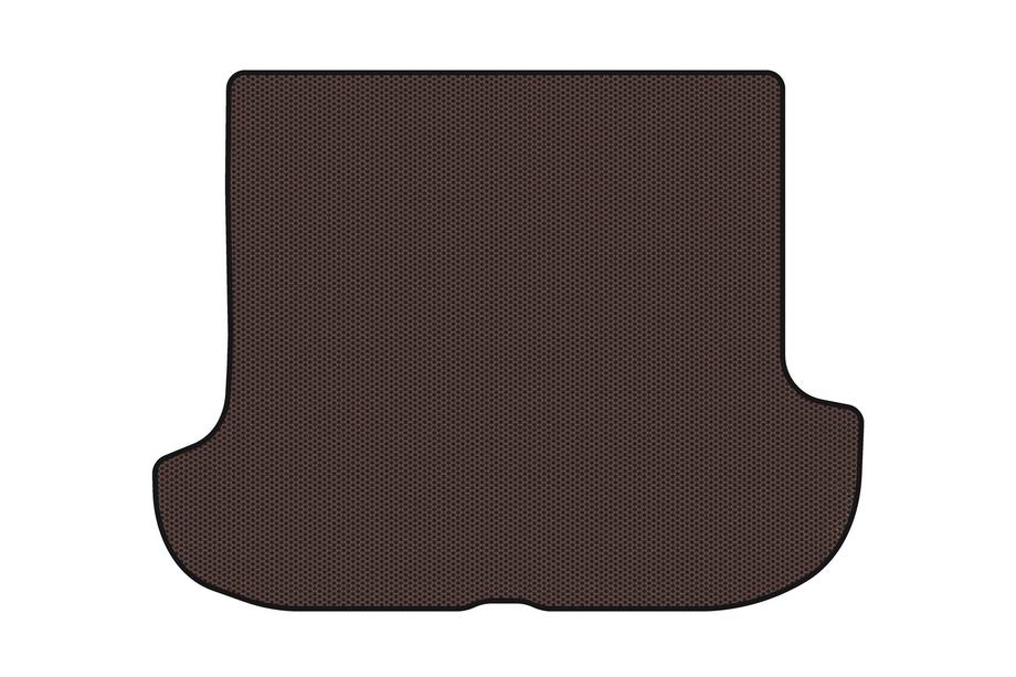 Hyundai Terracan 2001–2007 Gummimatta till bagageutrymmet Carsuit (Brun) Image