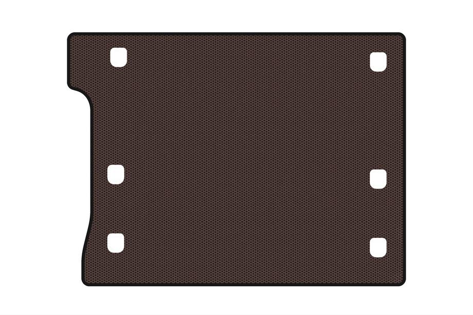Jeep Wrangler 2018– Gummimatta till bagageutrymmet Carsuit (Rubicon Unlimited/5-dörrars, brun) Image