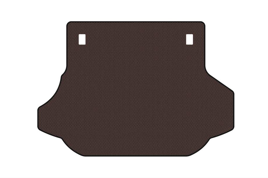 Kia Carens 1999–2012 Gummimatta till bagageutrymmet Carsuit (Brun) Image