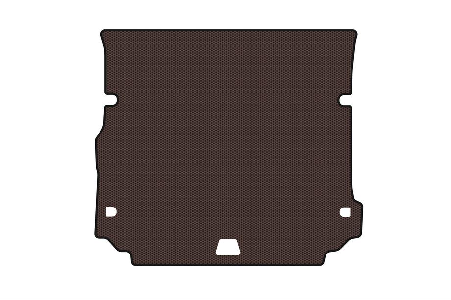 Land Rover Discovery III 2004–2009 Gummimatta till bagageutrymmet Carsuit V2 (Brun) Foto 1