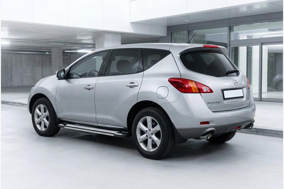 Nissan Murano 2008–2014 Sidosteg Rainbow (2 st, aluminium) Image
