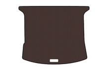 Mazda 5 2005–2009 Gummimatta till bagageutrymmet Carsuit (2 rader, 7-sits, brun) foto 1