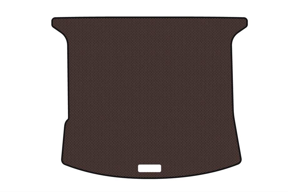 Mazda 5 2005–2009 Gummimatta till bagageutrymmet Carsuit (2 rader, 7-sits, brun) Image