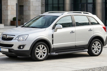Opel Antara 2006–2017 Sidosteg Allmond Black (2 st, aluminium) foto 1
