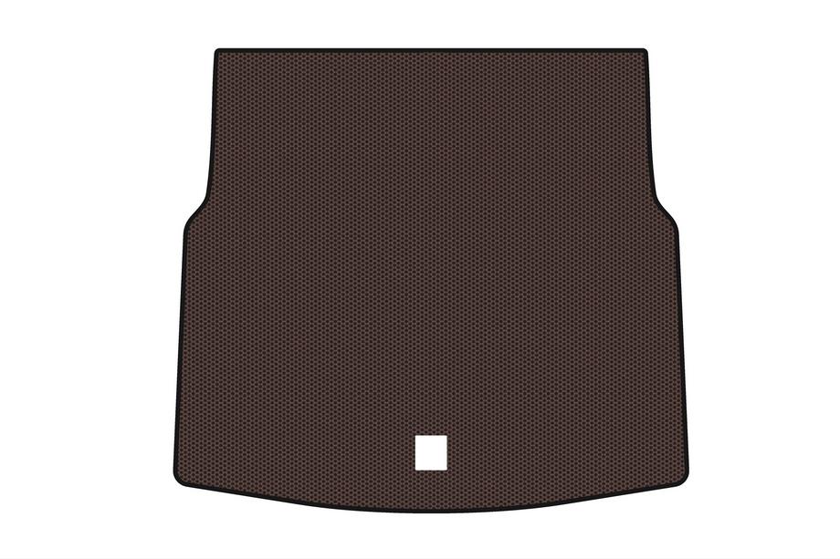 Mercedes C-class W205 2014–2021 Gummimatta till bagageutrymmet Carsuit (SD, brun) Image