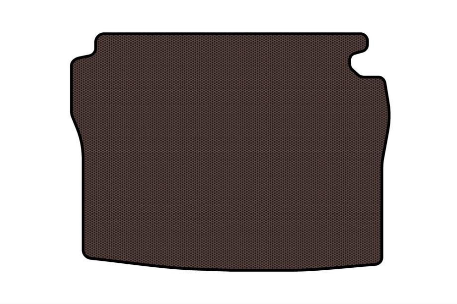 Mercedes S-class W126 1979–1991 Gummimatta till bagageutrymmet Carsuit (SD, kort hjulbas, brun) Image